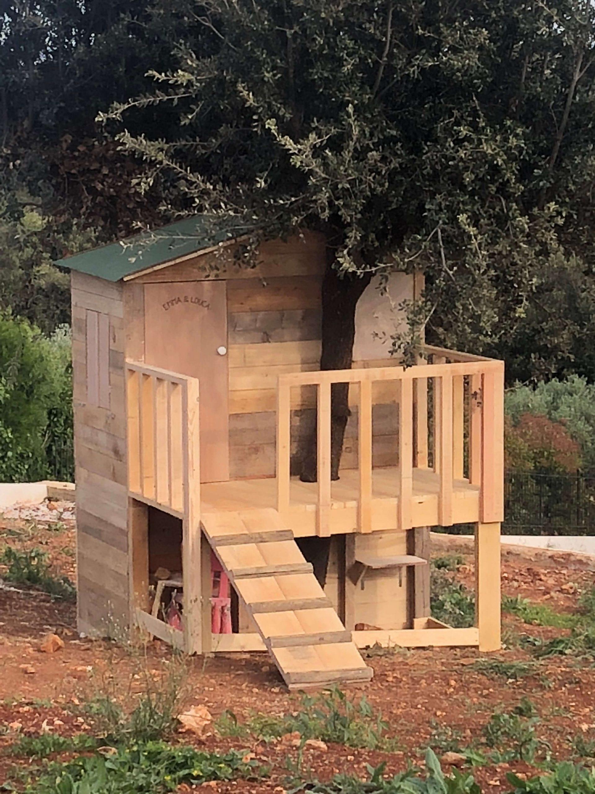 Construire une cabane pour les enfants